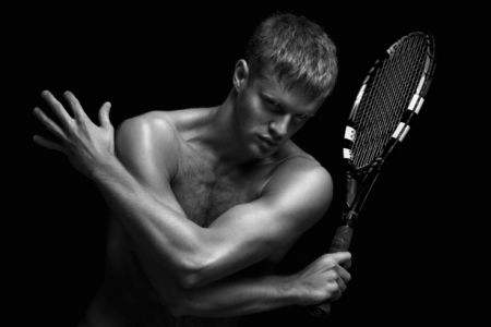 Фотообои теннисист модель (sport-0000016)