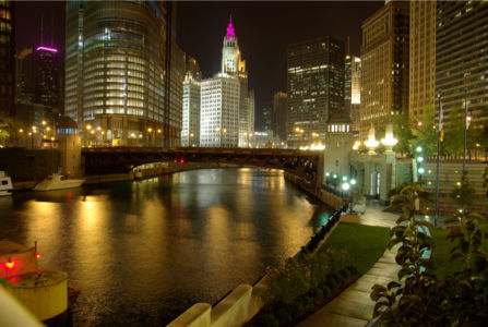 Фотообои США, Чикаго, Мичиган, штат, Иллинойс (city-0000112)