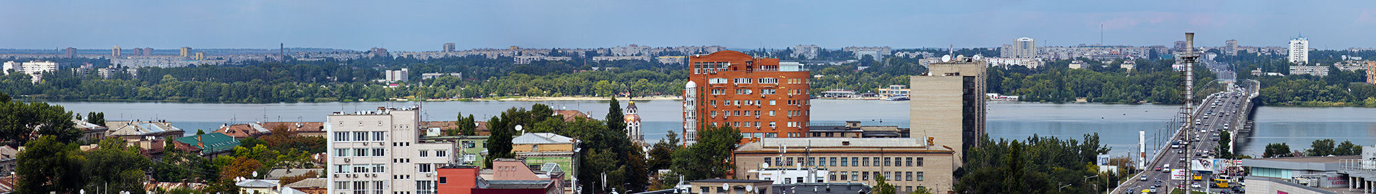 Фотообои Днепропетровск панорамный вид (city-0000944)