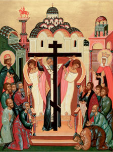икона Воздвижение Креста животворящего (icon-00048)
