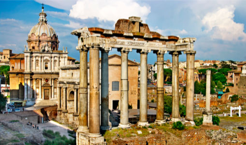 Фотообои в зал Римский форум (retro-vintage-0000144)