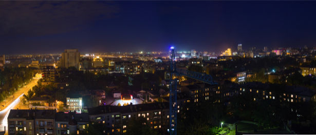 Фотообои фото Днепропетровск ноч (city-0000926)