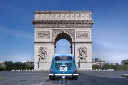 Фотообои Триумфальная арка Париж обои (city-0001309)
