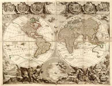 география, карты, старая карта (map-0000045)