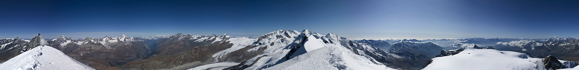 Фотообои горная панорама снежные пики (nature-00214)