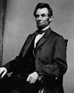 Авраам Линкольн, 16 американский президент (retro-vintage-0000347)