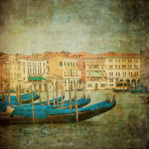 Фотообои Венеция ретро Италия (city-0000376)