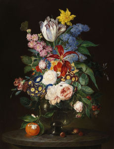 Картина Натюрморт цветочный (pf-151)