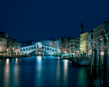 Фотообои канал в Венеции мост (city-0000478)