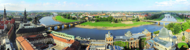 Фотообои панорама Дрездена (city-0001096)