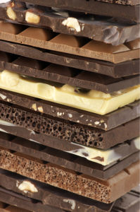 Фотообои для кухни Плитка шоколада (food-0000171)