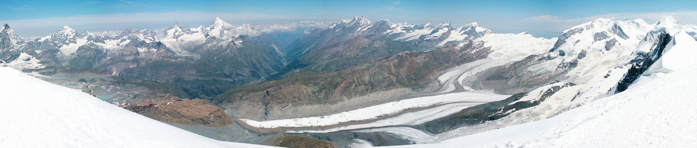 Фотообои горные ледники и горные вершины (nature-00276)