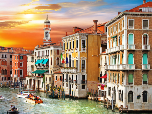 Фотообои венеция канал Италия (city-0001004)