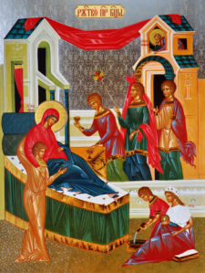 Икона Рождество Пресвятой Богородицы (icon-00022)