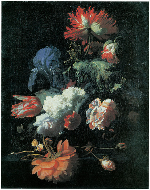 натюрморт картина на холсте  цветы (pf-114)