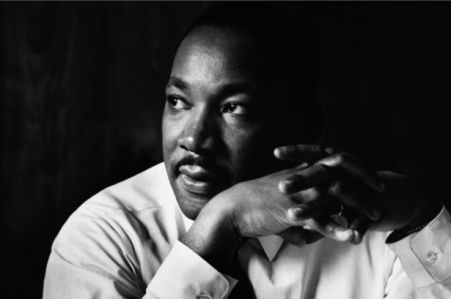 Мартин Лютер Кинг, американский проповедник (retro-vintage-0000341)