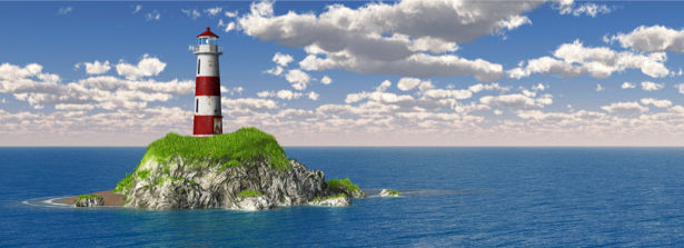 Фотообои море маяк (sea-0000280)