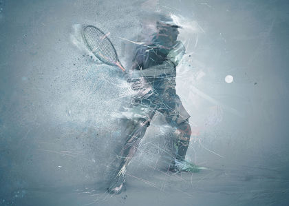 Фотообои Теннисист (sport-181)