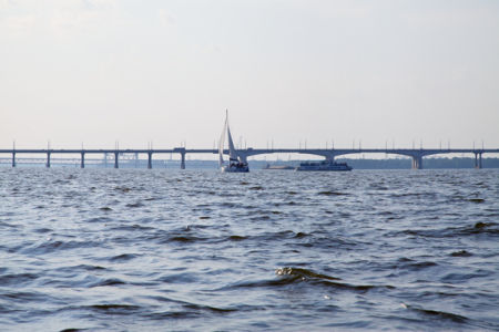 Фотообои Днепропетровск новый мост (city-0000891)