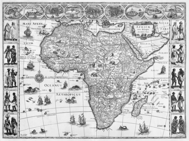 атлас, география, карты, старая карта (map-0000090)