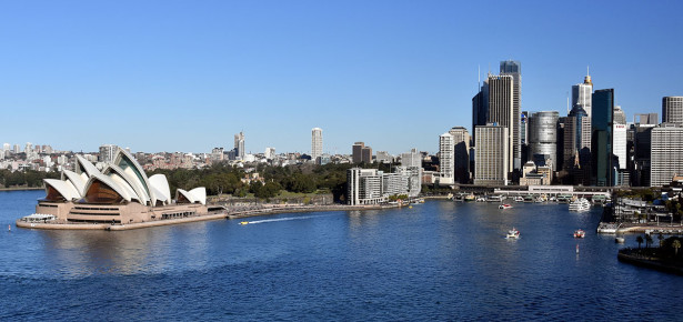Фотообои Сиднейский оперный театр (panorama-77)