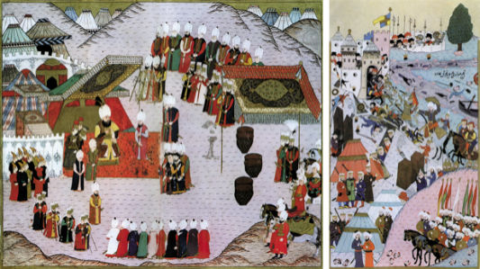 Иллюстрация к произведению - Роксолана, миниатюры XVI в. (ukraine-0199)
