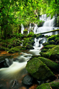 Фотообои каскады камни водопад (nature-00460)