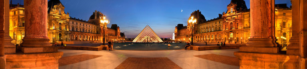 Фотообои париж пирамида лувр (city-0000065)