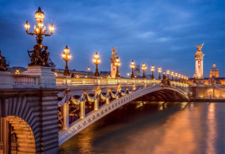 Мост Александра III, Париж - Фотообои (city-0001378)