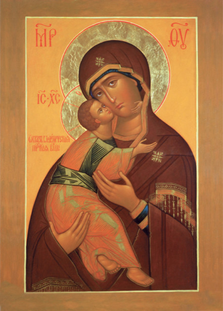 Икона Божией Матери Владимирская (icon-00111)