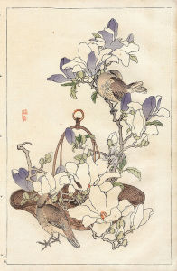 Коно японская графика птицы (japanese-chart-6)