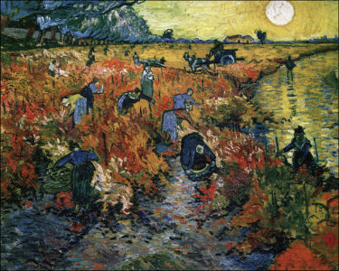 Ван Гог композиция виноградник (art-0000271)