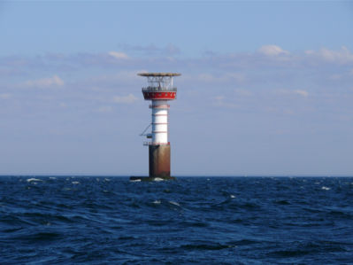 Фотообои маяк в море (sea-0000235)