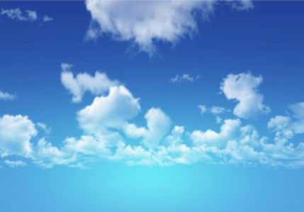 Фотообои небо голубое облака (sky-0000123)