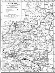 Карта Польши 1938 г. (ukraine-0234)