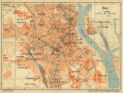 Историческая карта Киева 1929 г. (ukraine-0238)