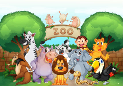 ZOO Фотошпалери дитячі (children-0000263)