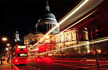 Фотообои Лондон ночью, Англия (city-0000095)