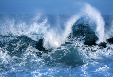 Фотообои море гребень волны (sea-0000357)