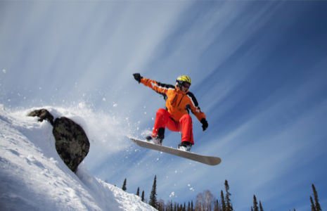 Фотообои сноубордист фото (sport-0000086)