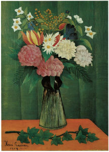ваза с цветами Анри Руссо (pf-98)