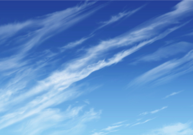 Фотообои голубое небо для спальни (sky-0000113)