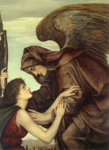 Фото обои картина ангел Эвелин де Морган (angel-00045)