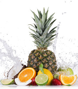 фотообои фрукты и ананас (food-326)