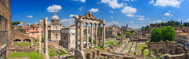 Фотообои Римский форум в Риме (panorama-58)