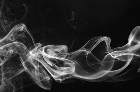 Фотообои дым на черном фоне (background-383)