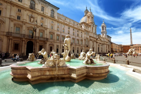 Фотообои площадь Piazza Navona (city-0001007)