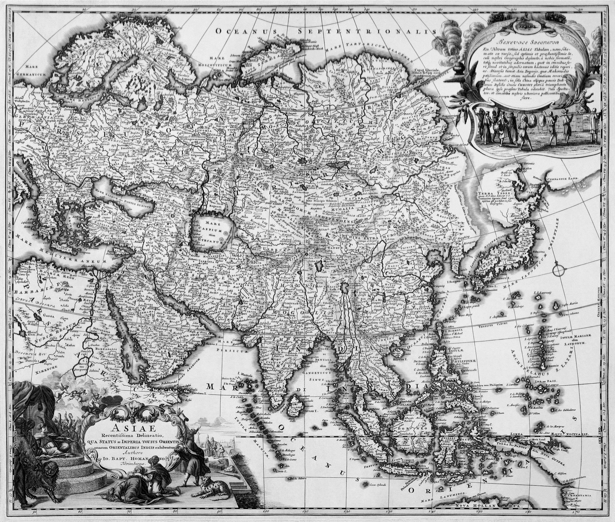 атлас, география, карты, старая карта (map-0000101)