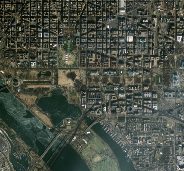 Фотообои улицы города с верху (terra-00077)