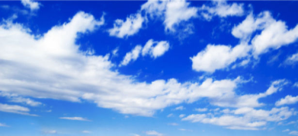 Небо фотообои с облаками (sky-0000029)